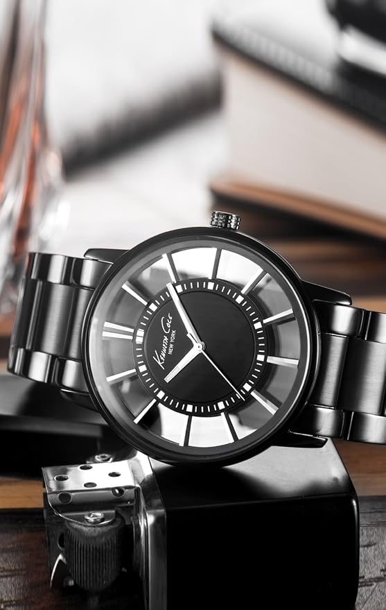 Kenneth Cole Analog Black Dial Men's Watch