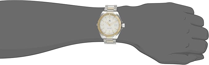 TAG Heuer Men's Aquaracer Analog Display Swiss Quartz Two Tone Watch