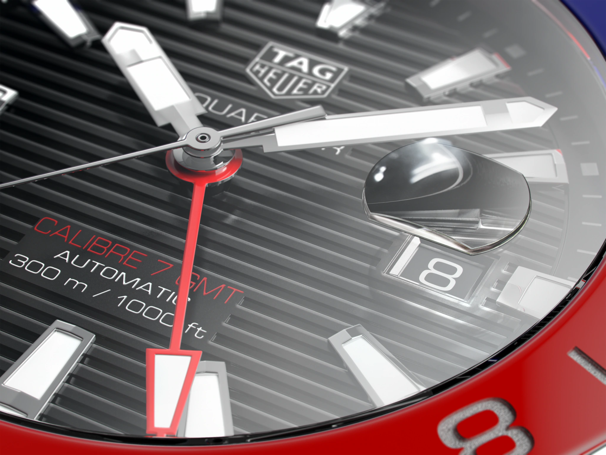 TAG Heuer Aquaracer GMT Automatic, 43 mm, Steel