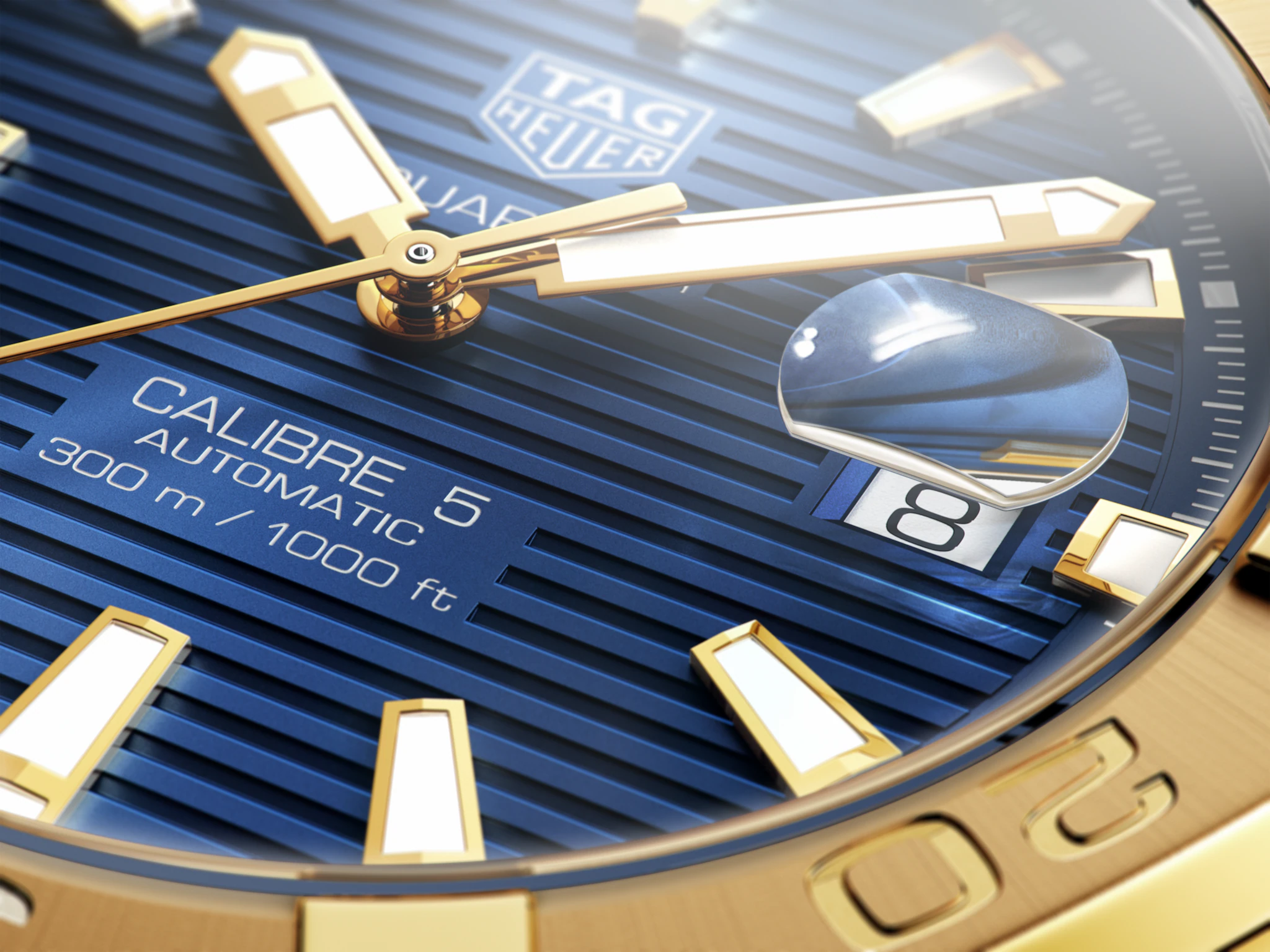 TAG HEUER AQUARACER Date Automatic, 41 mm, Steel