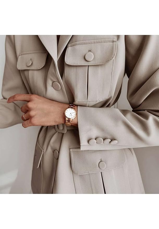 Daniel Wellington Iconic Analogue Round White Dial Water Resistant Unisex's Watch
