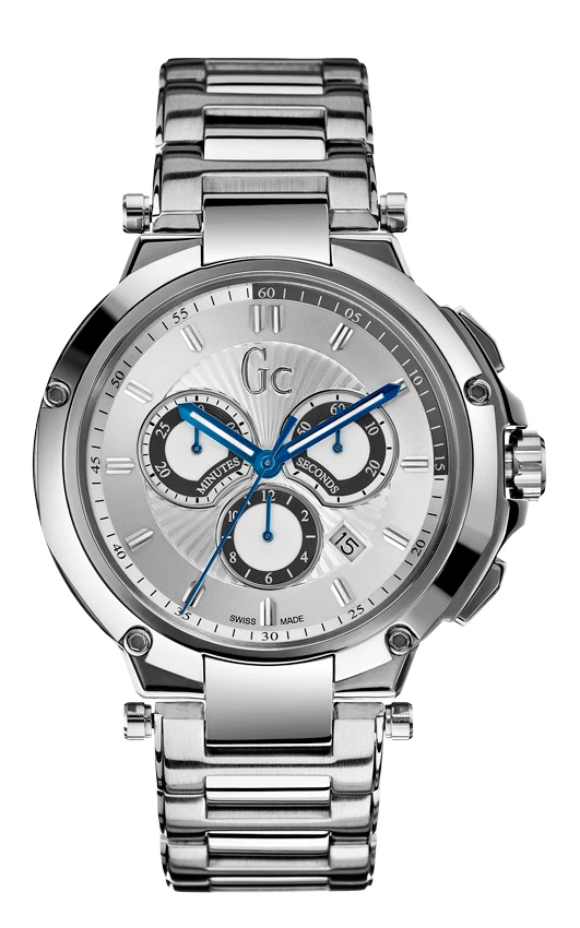 Gc X66004G1S Mens Analog Swiss Quartz Watch With Stainless Steel Bracelet X66004G1S