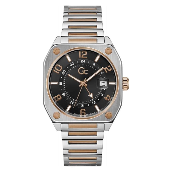 GC Black Dial Analog Men Watch