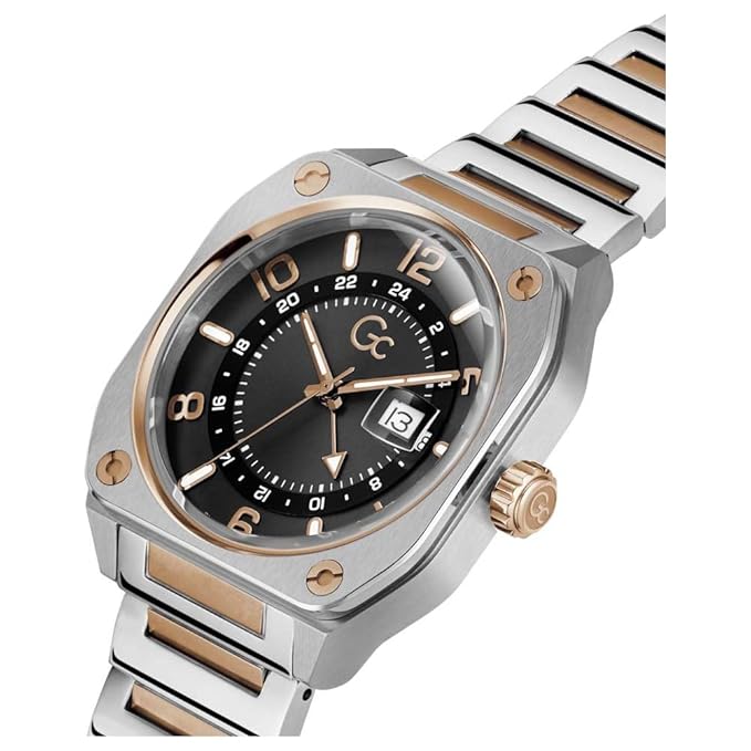GC Black Dial Analog Men Watch