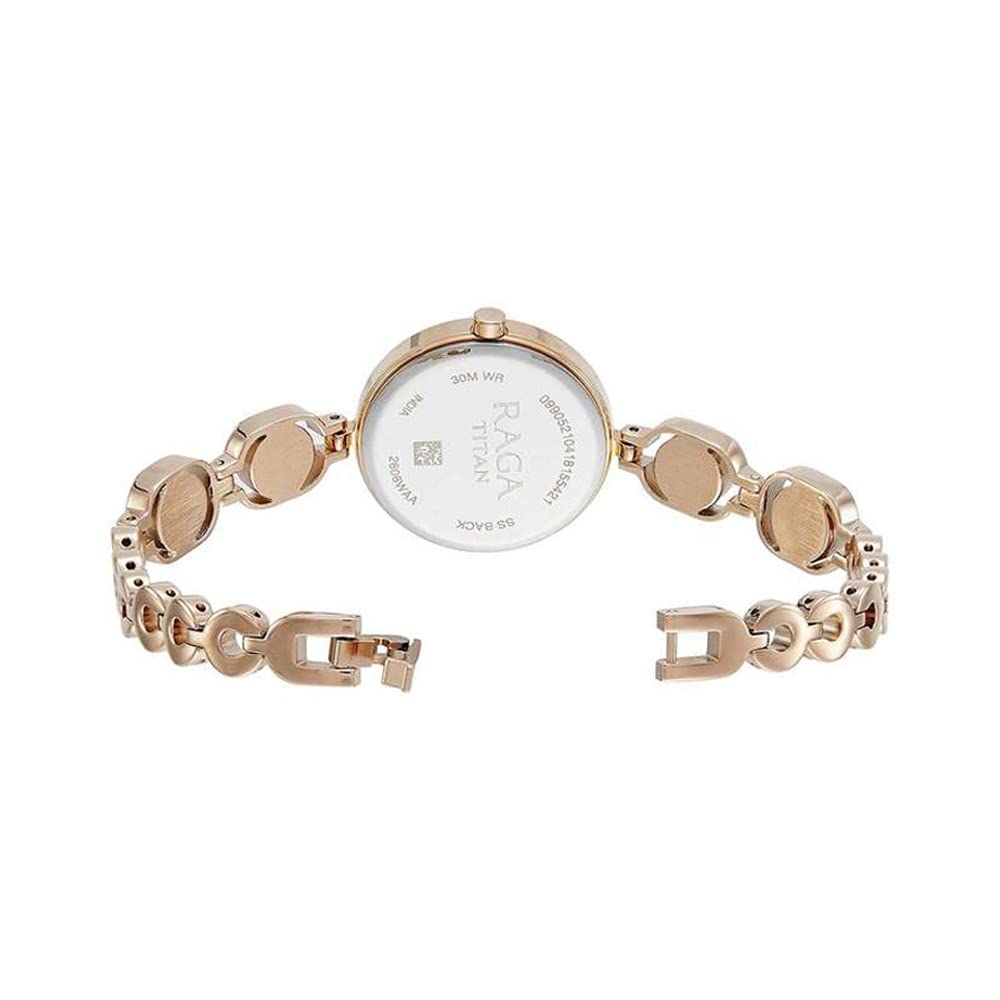 Titan Raga Viva Analog Rose Gold Dial Women's Watch