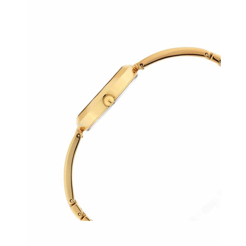 Titan Raga Viva Quartz Analog Champagne Dial Gold Metal Strap Watch for Women