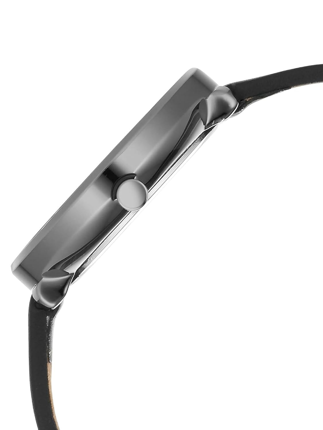 Titan Neo Quartz Analog with Day and Date Black Dial Leather Strap Watch For Women