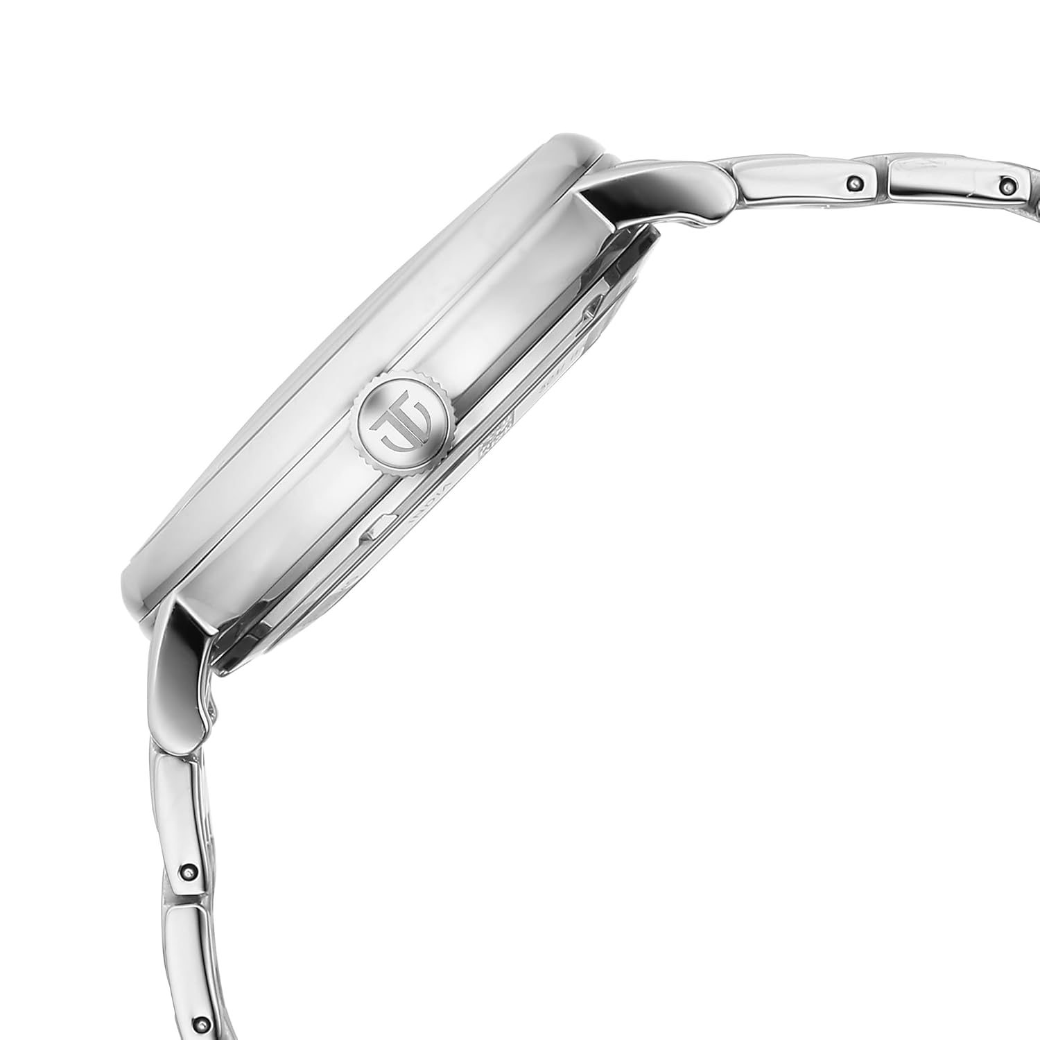 Titan Yin Yang Skeletal Automatic Analog with Black Dial Silver Stainless Steel Strap Watch for Men
