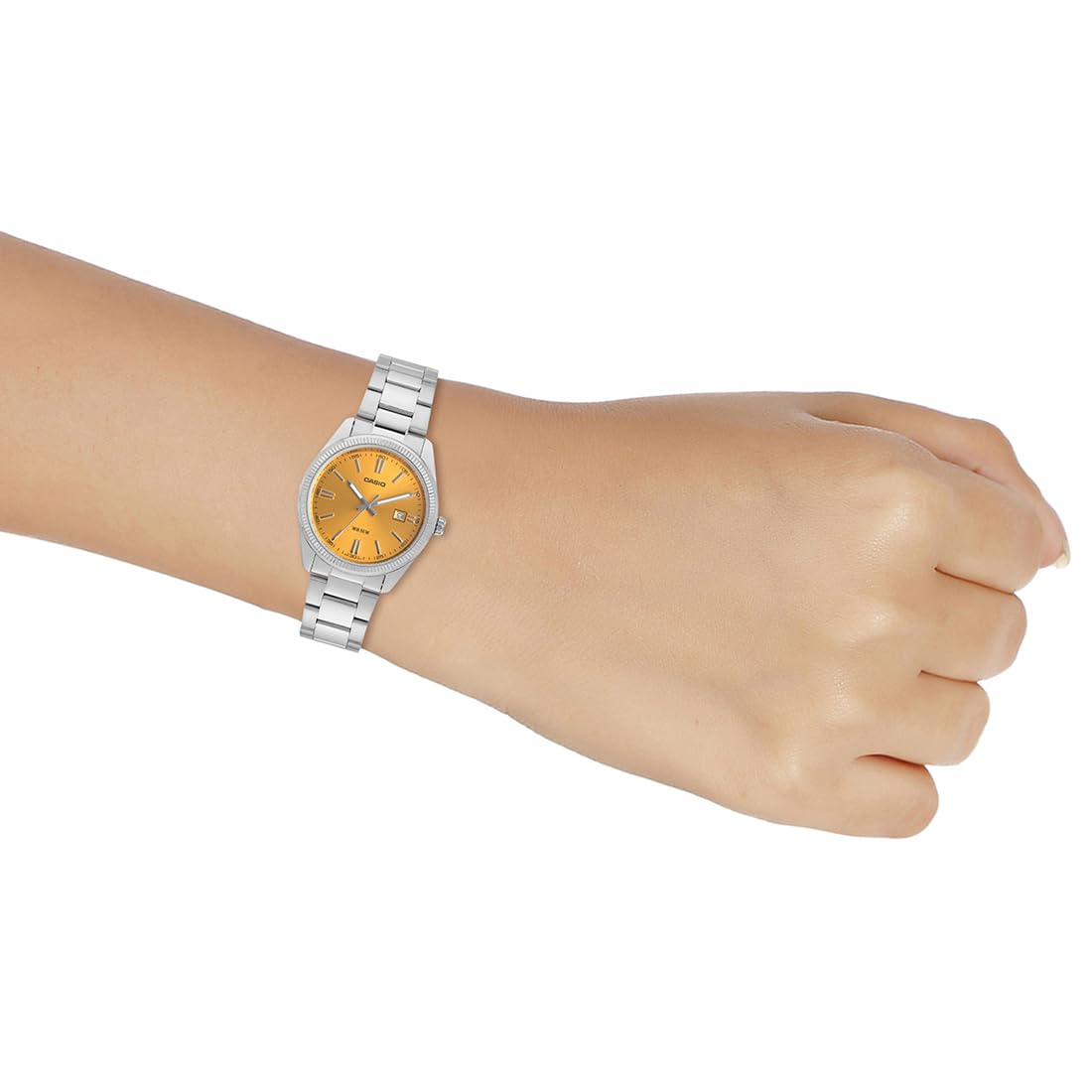 Casio Enticer Men MTP-1302PD-9AVEF Analog Yellow Dial Men