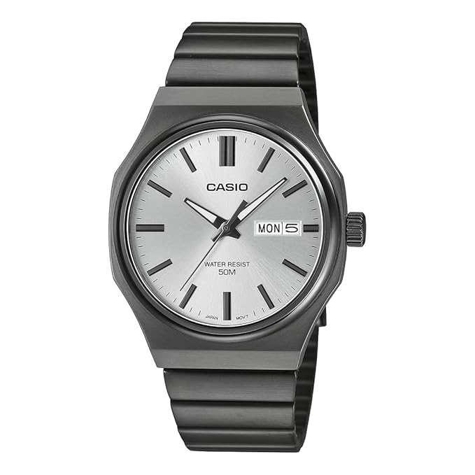 Casio Enticer Men MTP-E735B-7AVDF Analog Silver Dial Men