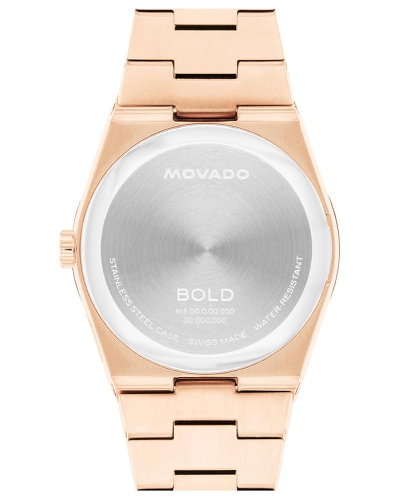 Movado Bold Women Quartz White Dial Analog Stainless Steel Watch