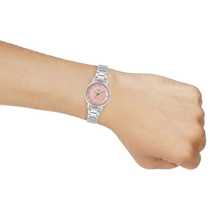 Casio Enticer Ladies LTP-VT03D-4BDF Analog Pink Dial Women