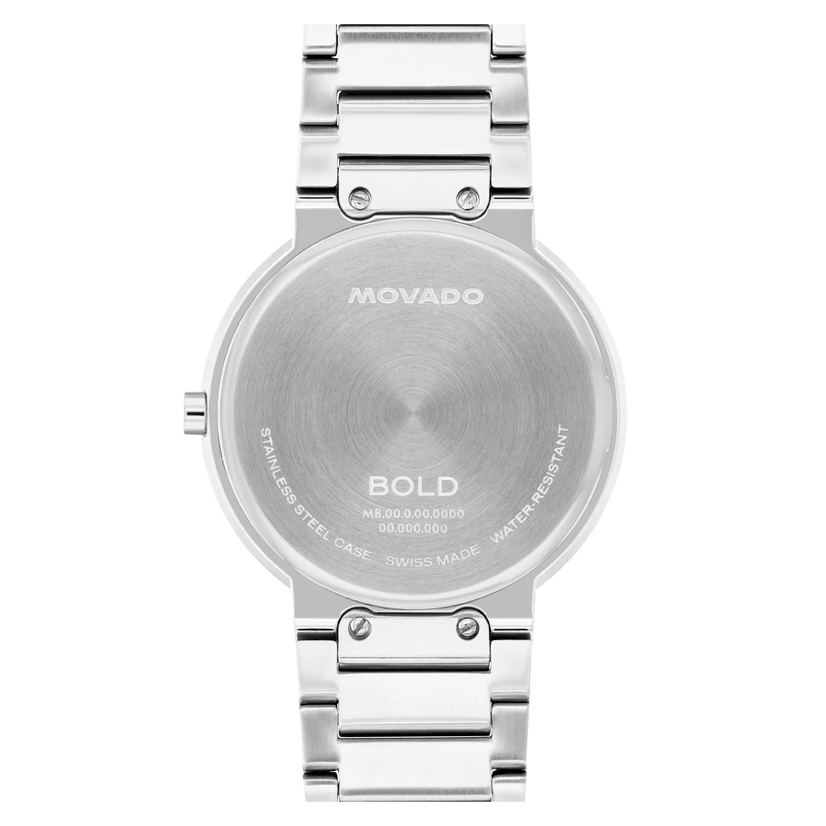 Bold Men Quartz Brown Dial Analog Stainless Steel Watch