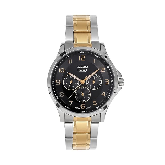 Casio Enticer Men MTP-SN2KSG-1A Analog Black Dial Men