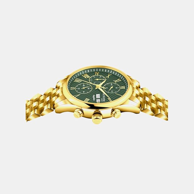 Imperion Men Automatic Green Dial Analog Metal Watch