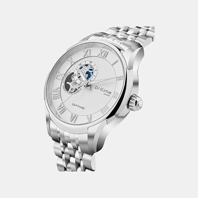 Windsor Men Automatic Silver Dial Analog Metal Watch