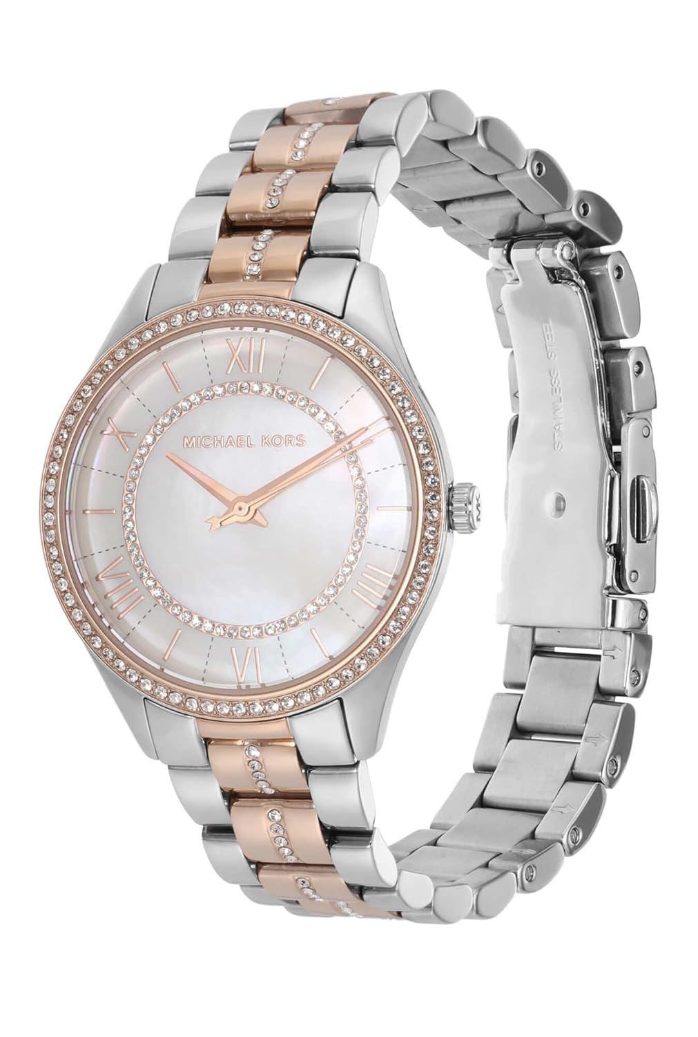 Michael Kors Lauryn Two Tone Watch