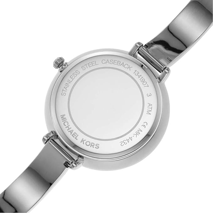 Michael Kors Outlet Charley Silver Quartz Metal Watch