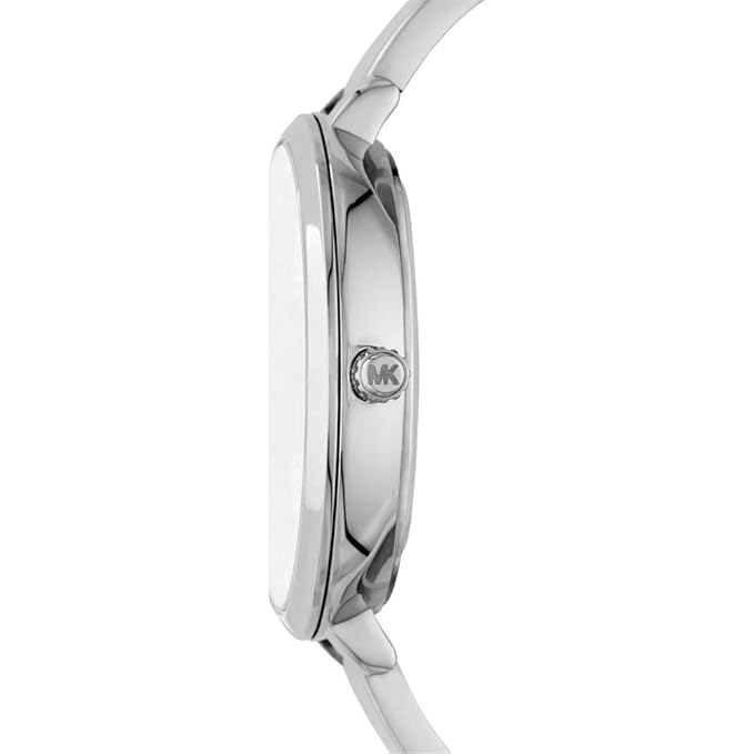 Michael Kors Outlet Charley Silver Quartz Metal Watch