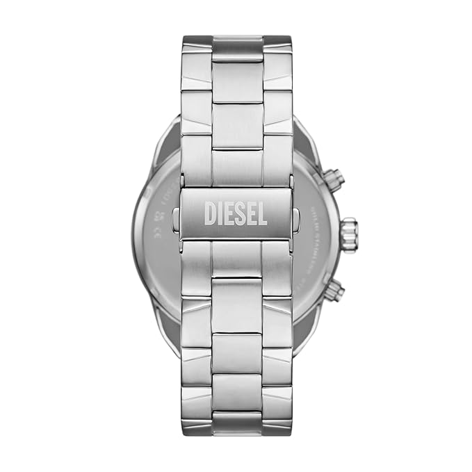 Diesel Spiked Silver Watch