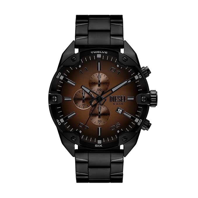 Diesel Mega Chief Slim Two-Tone Watch