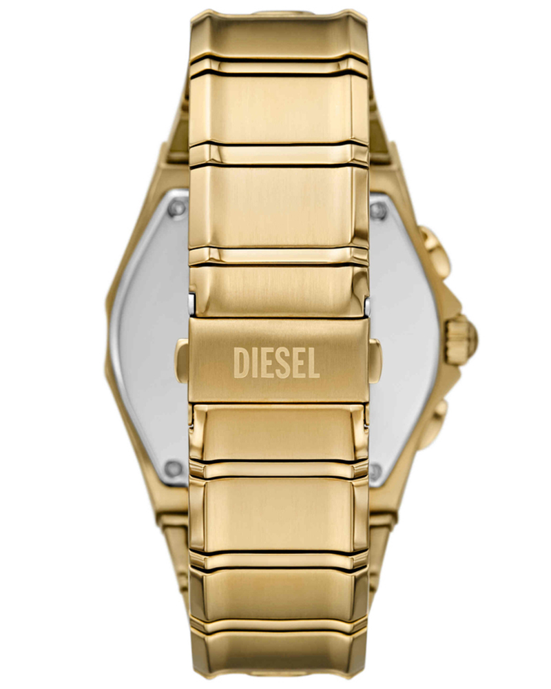 Diesel D-Curve Gold Watch