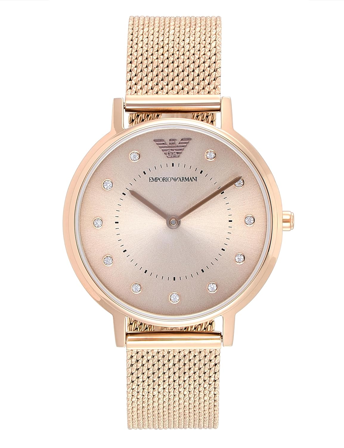 Emporio Armani Analog Pink Dial Women's Watch