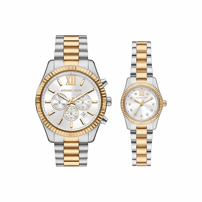 Lexington Quartz Chronograph Couple 28 mm MK4946SET