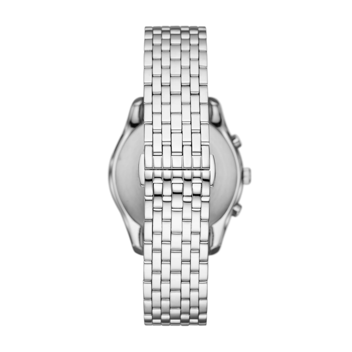 Emporio Armani Stainless Steel Analog Green Dial Men Watch, Silver Band