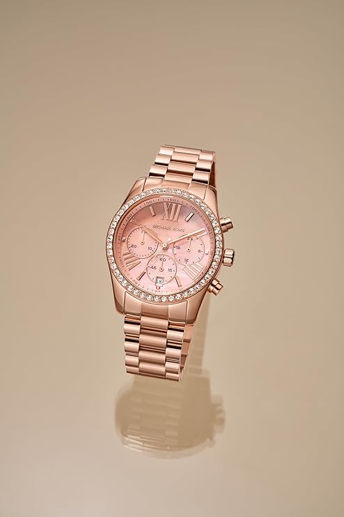 Michael Kors Lexington Analog Pink Dial Women's Watch