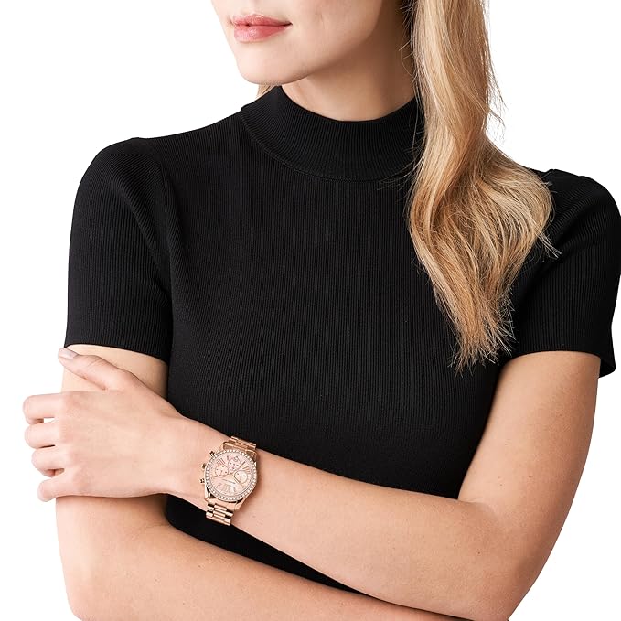 Michael Kors Lexington Analog Pink Dial Women's Watch