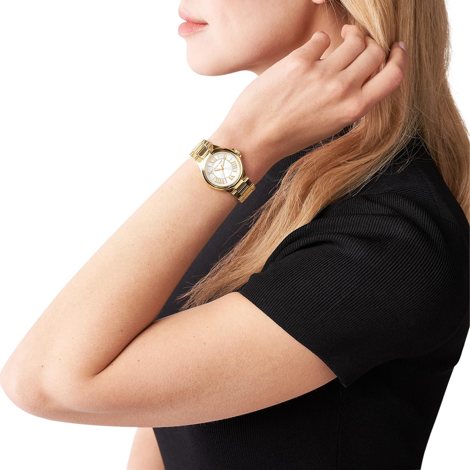 Michael Kors Camille Analog White Dial Women's Watch