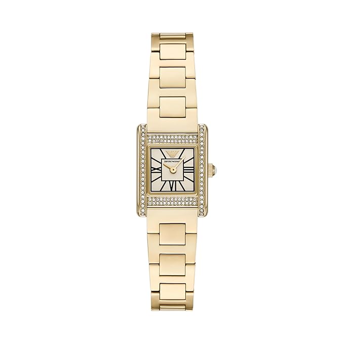 Emporio Armani Gold Quartz Stainless Steel Watch