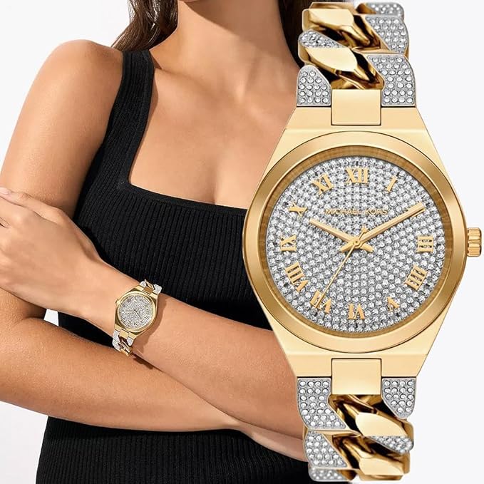 Michael Kors Lennox Gold Watch