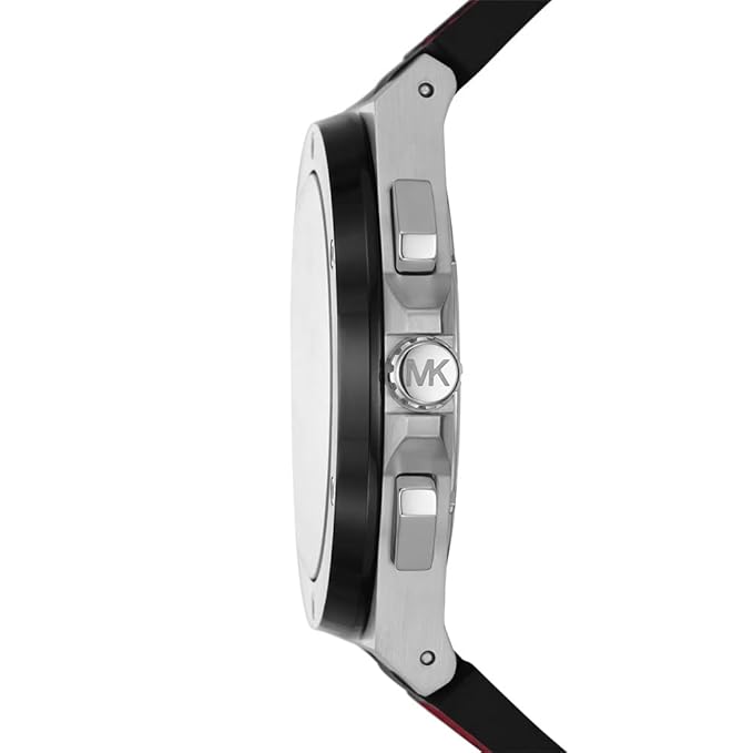 Michael Kors Lennox Analog Black Dial Men's
