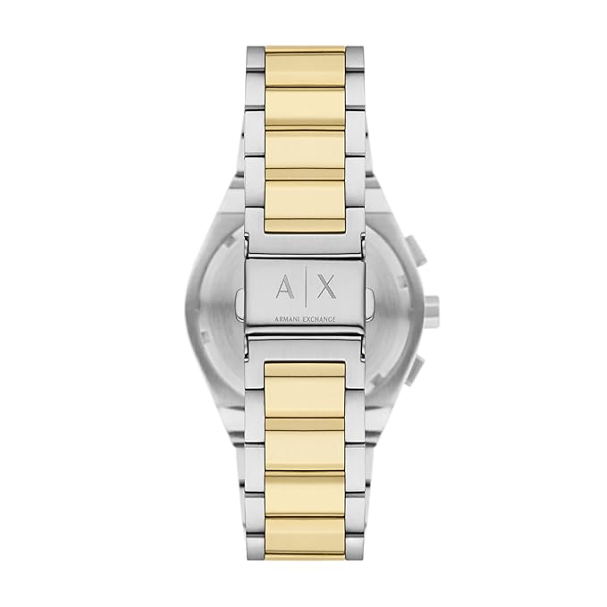 Armani Exchange Analog Gray Dial Men's Stainless Steel Watch