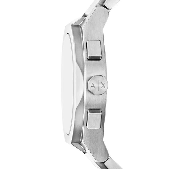Armani Exchange Silver Quartz Stainless Steel Watch