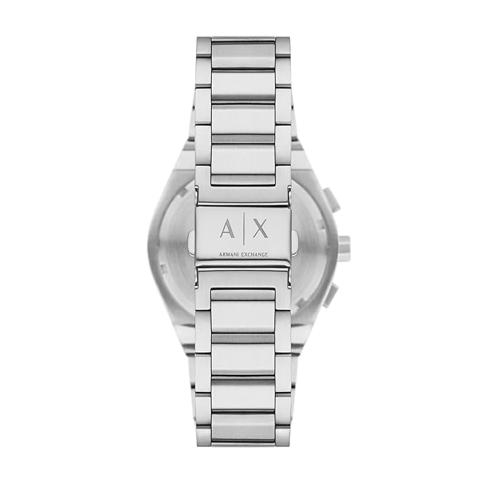 Armani Exchange Silver Quartz Stainless Steel Watch