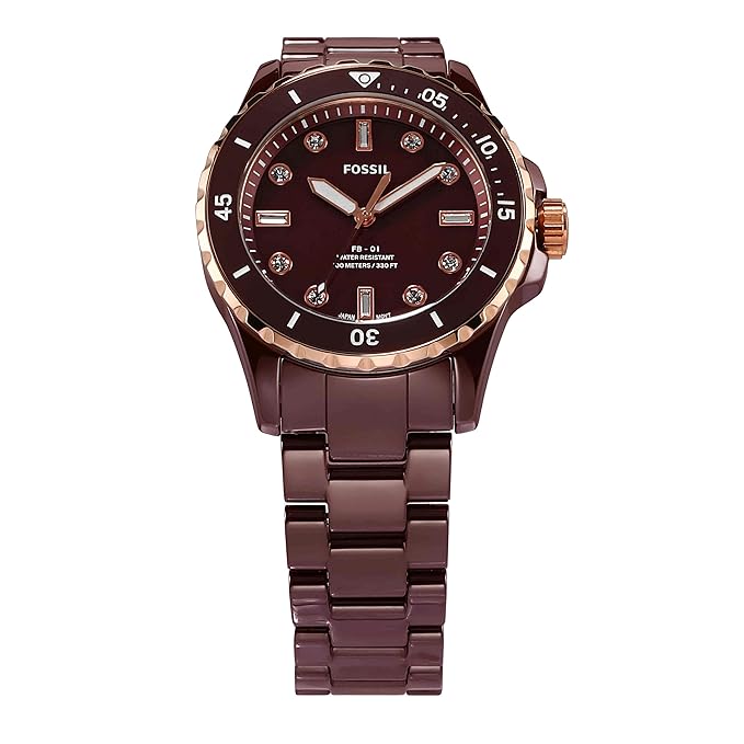 Fossil Fb-01 Analog Dial Women's Watch