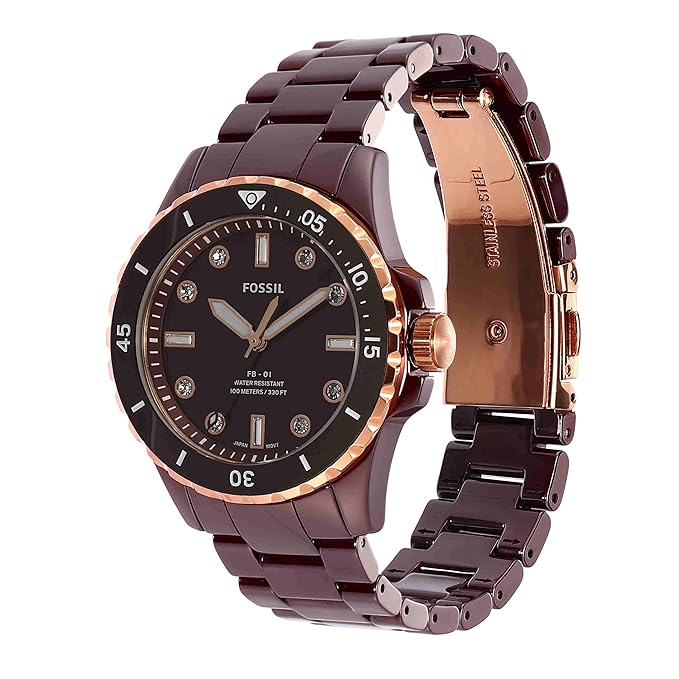 Fossil Fb-01 Analog Dial Women's Watch