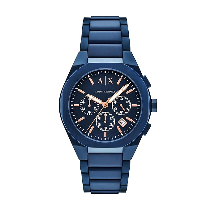 Armani Exchange Blue Watch