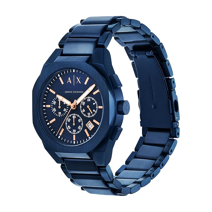Armani Exchange Blue Watch