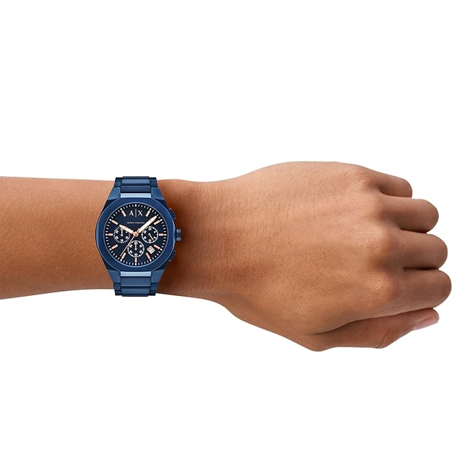 Armani Exchange Blue Watch
