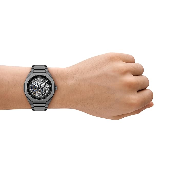 Armani Exchange Gunmetal Watch