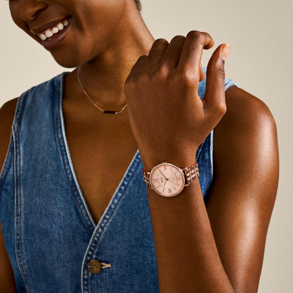 Fossil Jacqueline Rose Gold Watch