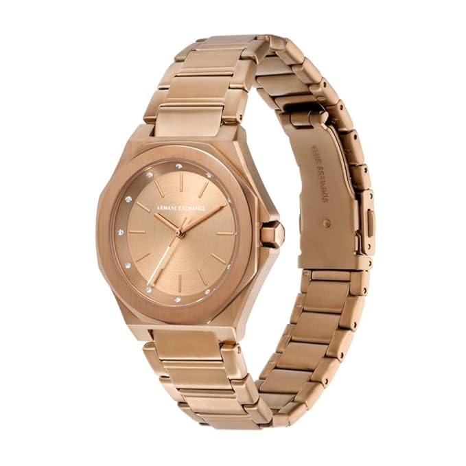 Armani Exchange Gold Watch