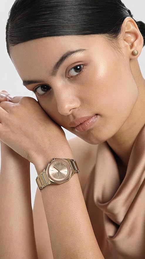 Armani Exchange Gold Watch