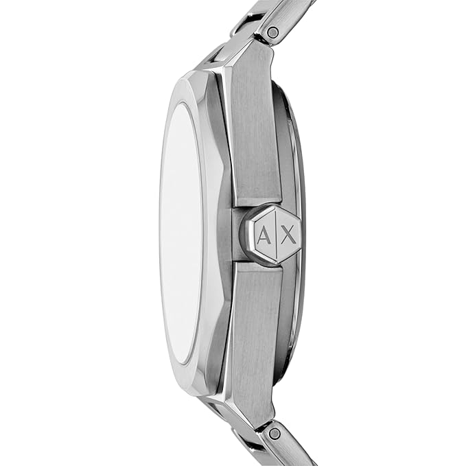 Armani Exchange NA Silver Automatic Stainless Steel Watch