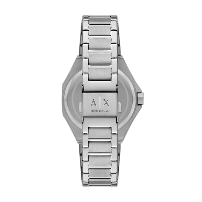 Armani Exchange NA Silver Automatic Stainless Steel Watch
