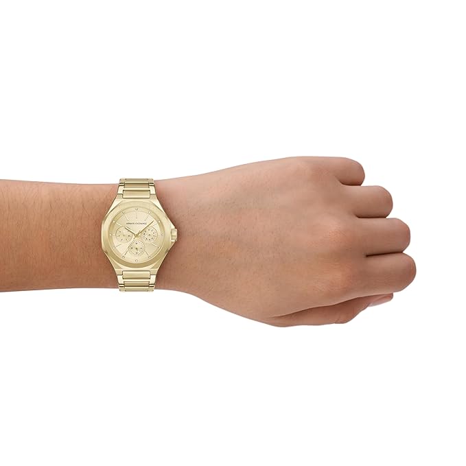 Armani Exchange Gold Watch
